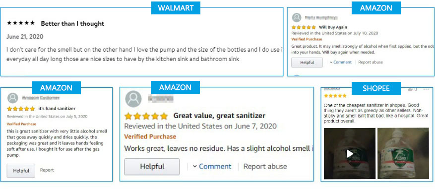 CLEACE hand sanitizer reviews