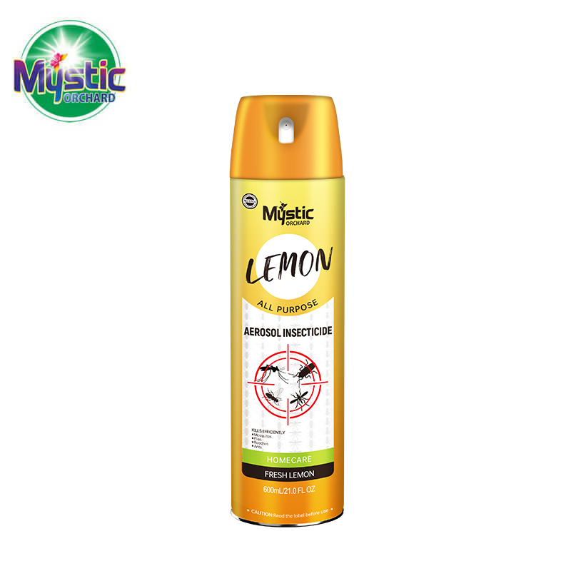 Insecticide Spray Natural Lemon Fragrance MYSTIC