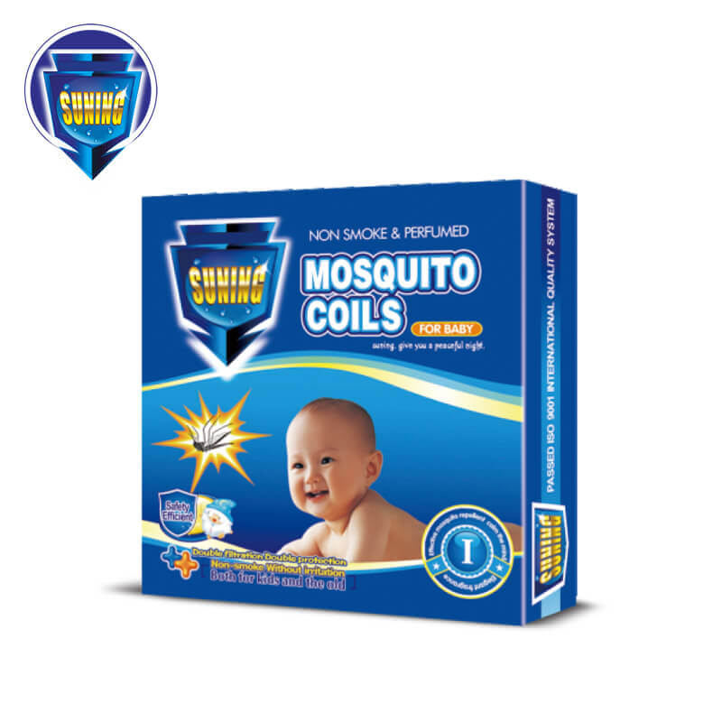 Non-Smoke & Perfumed Mosquito Coils Natural Safe Efficient For Baby & Kids SUNING