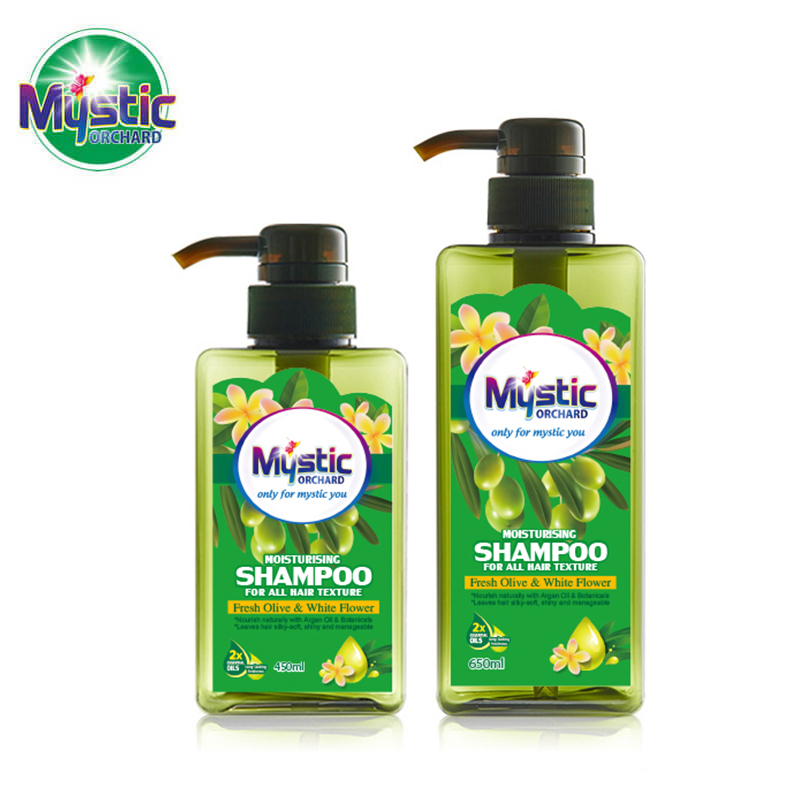 Moisturising Shampoo Fresh Olive & White Flower MYSTIC